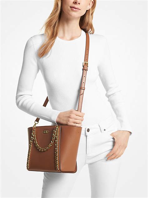 michael kors westley bag|Westley Small Pebbled Leather Chain.